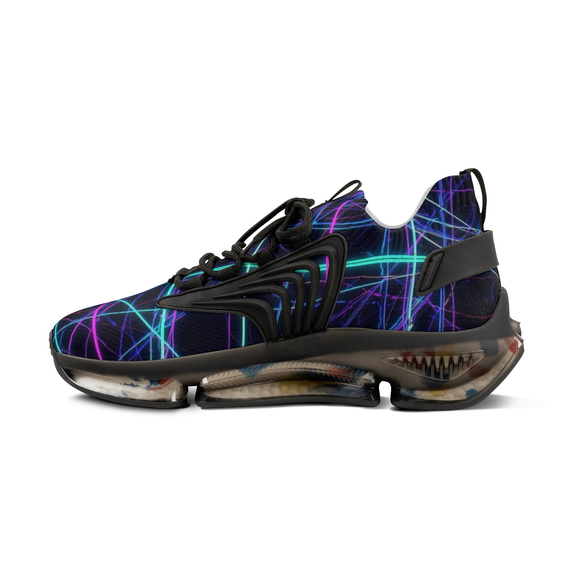 Sneakers Futuriste - Neon Grid