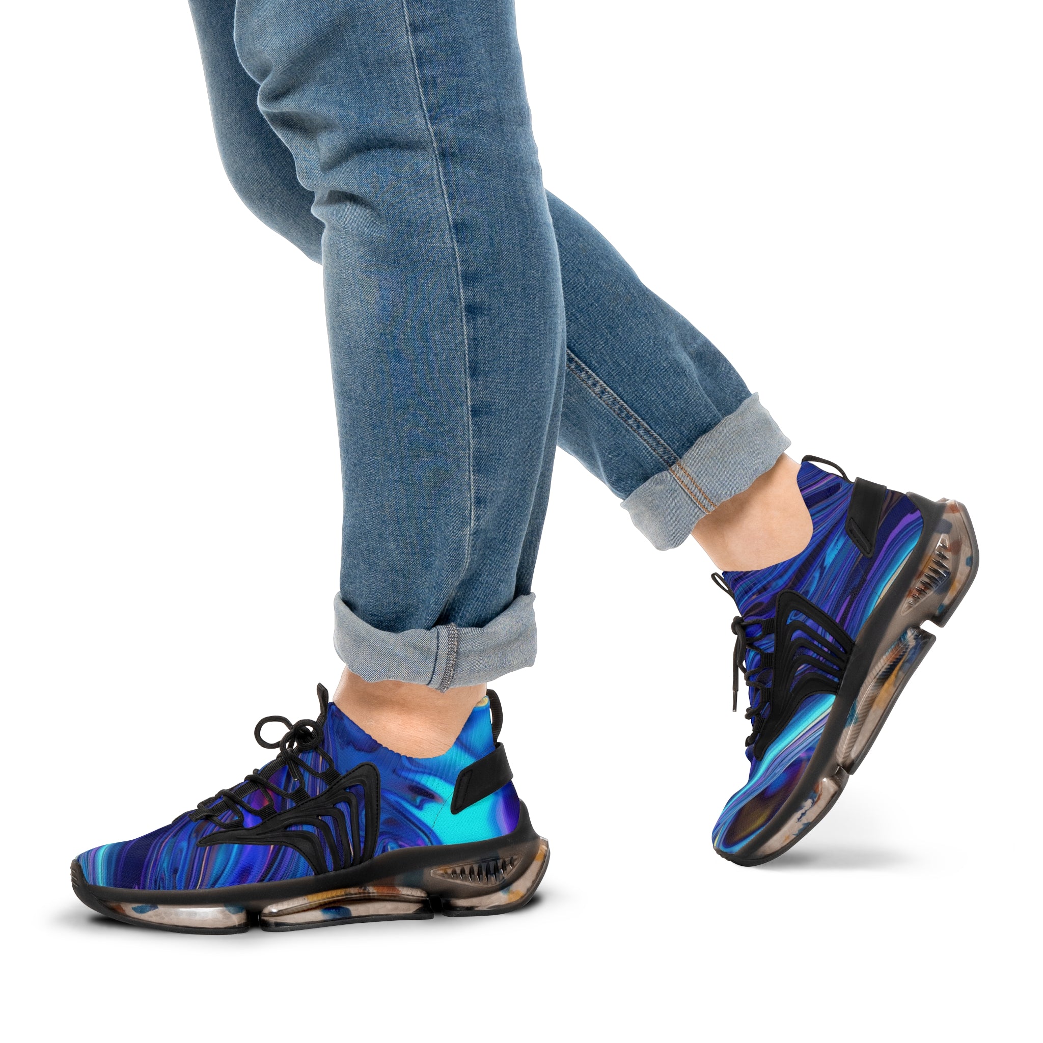 Sneakers futuristiche - Liquid Chrome