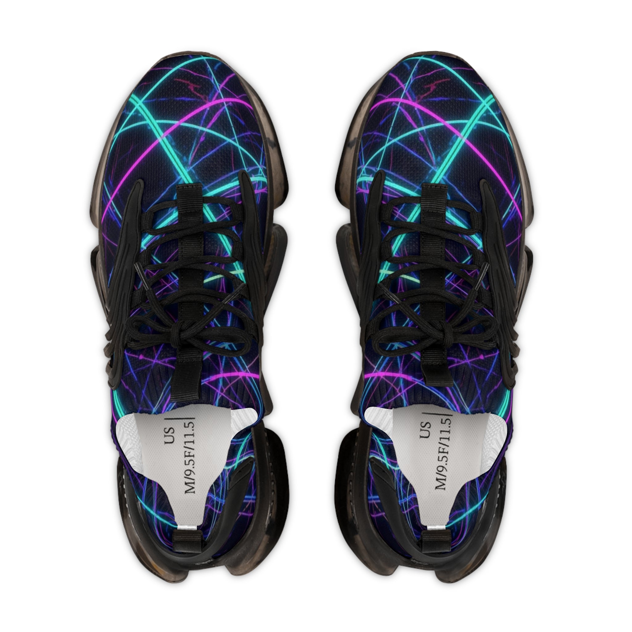 Sneakers Futuriste - Neon Grid