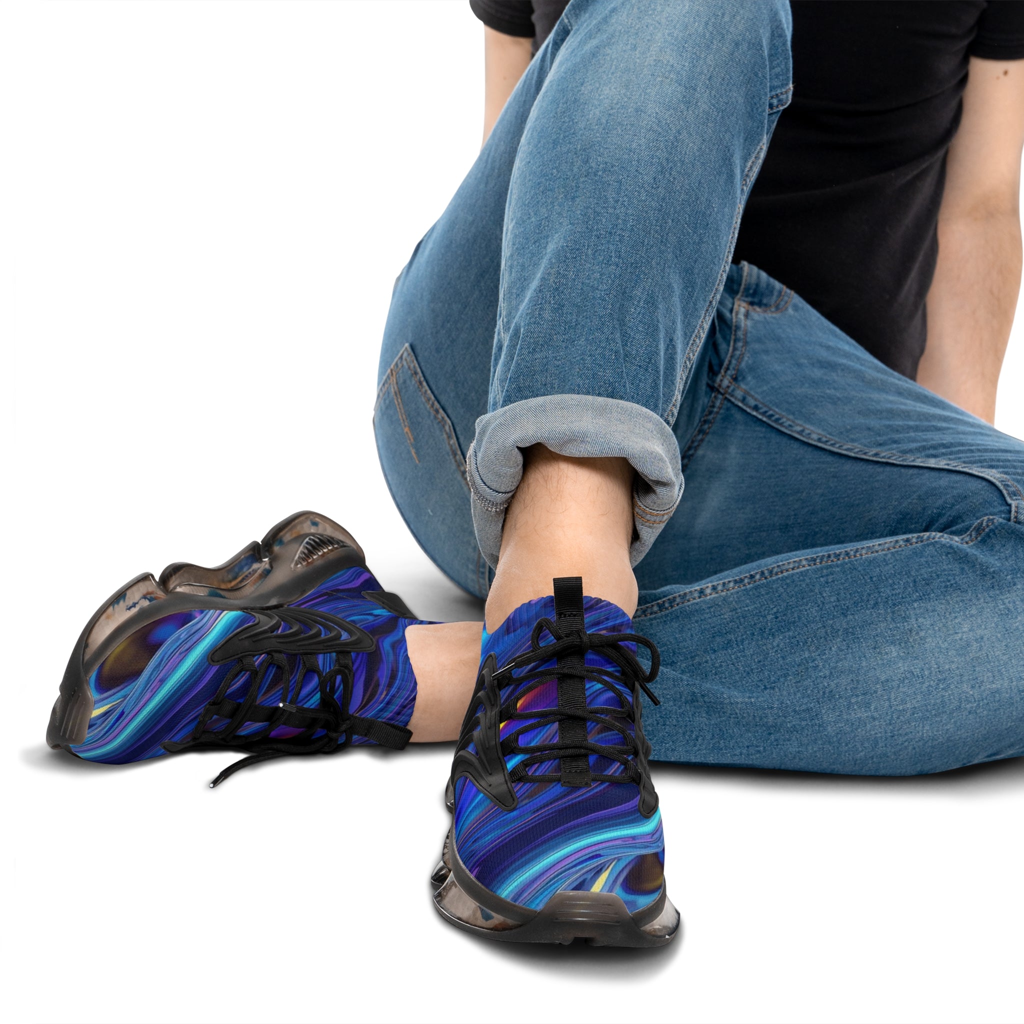 Sneakers futuristiche - Liquid Chrome