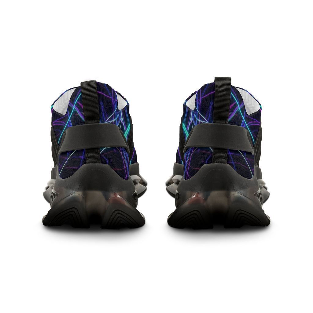 Sneakers Futuriste - Neon Grid
