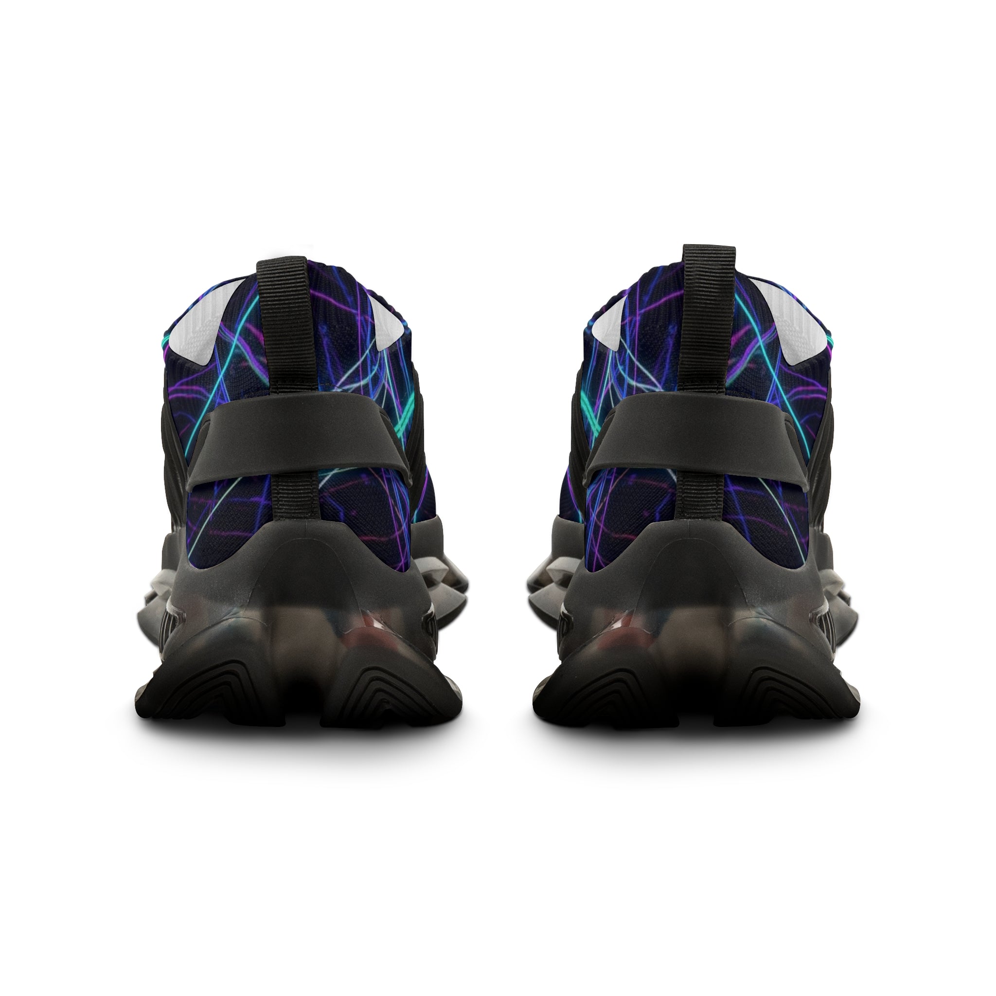 Sneakers Futuriste - Neon Grid