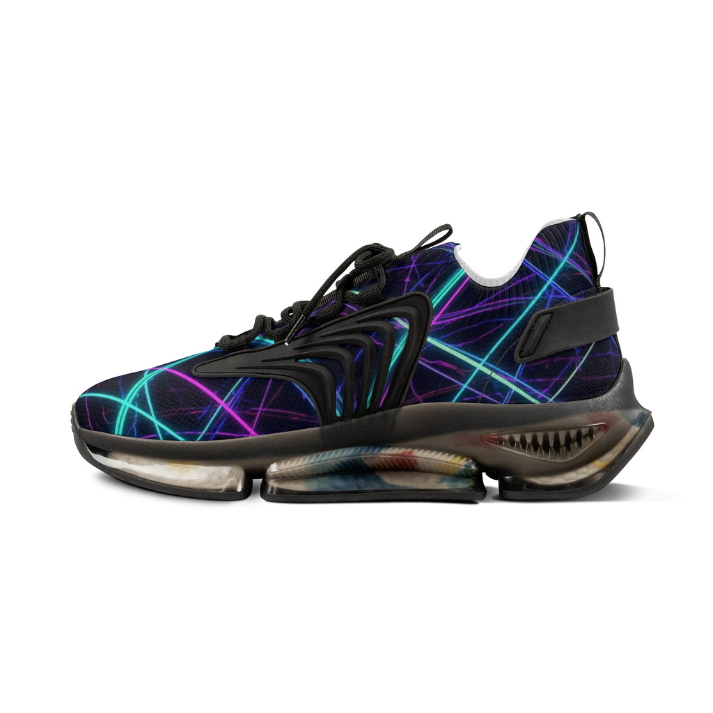 Sneakers Futuriste - Neon Grid